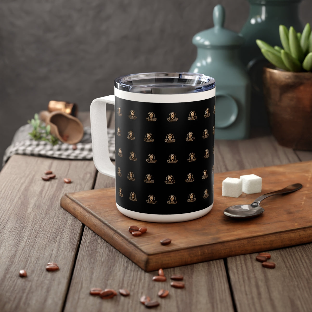 Insulated Coffee Mug, 10oz