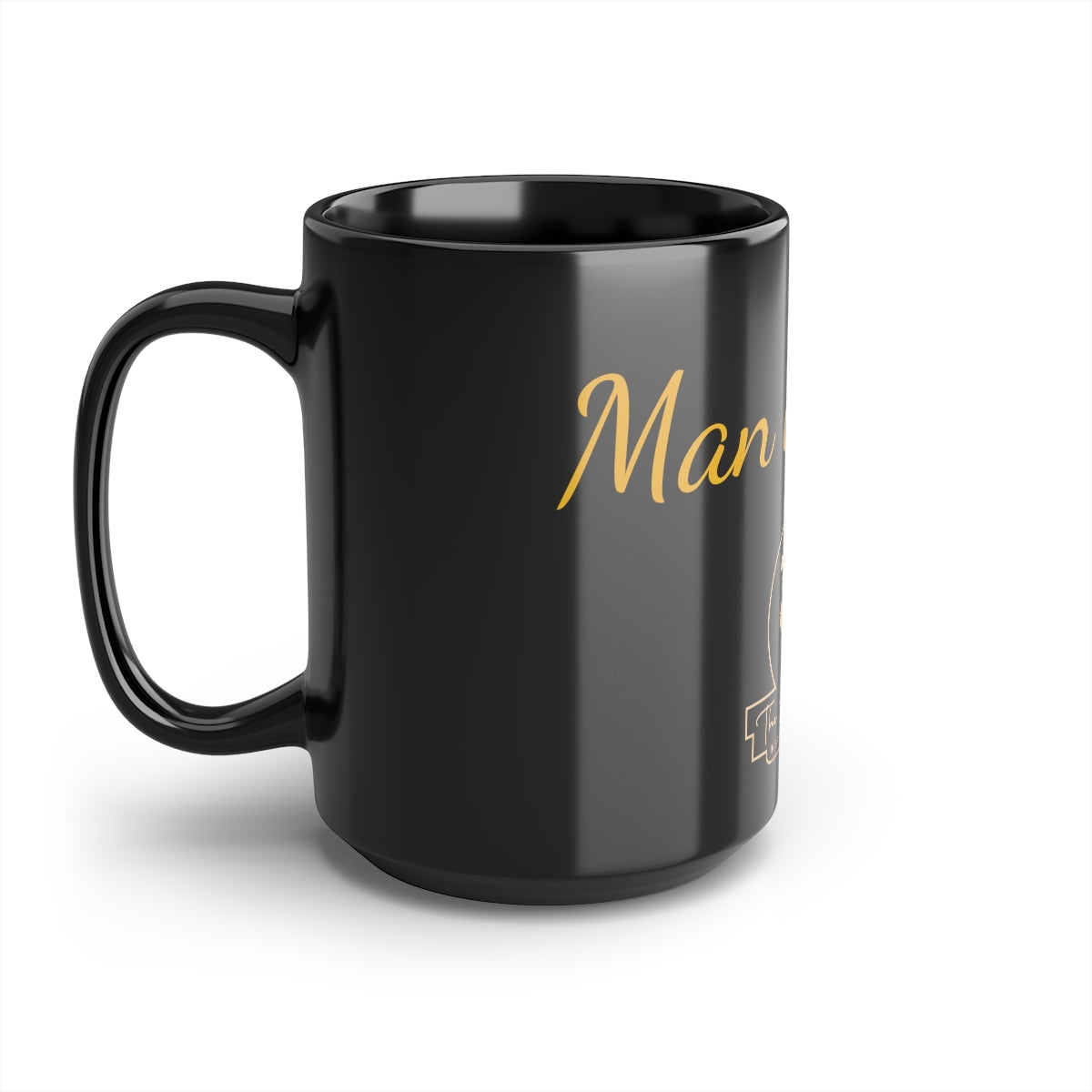 Black Mug, 15oz