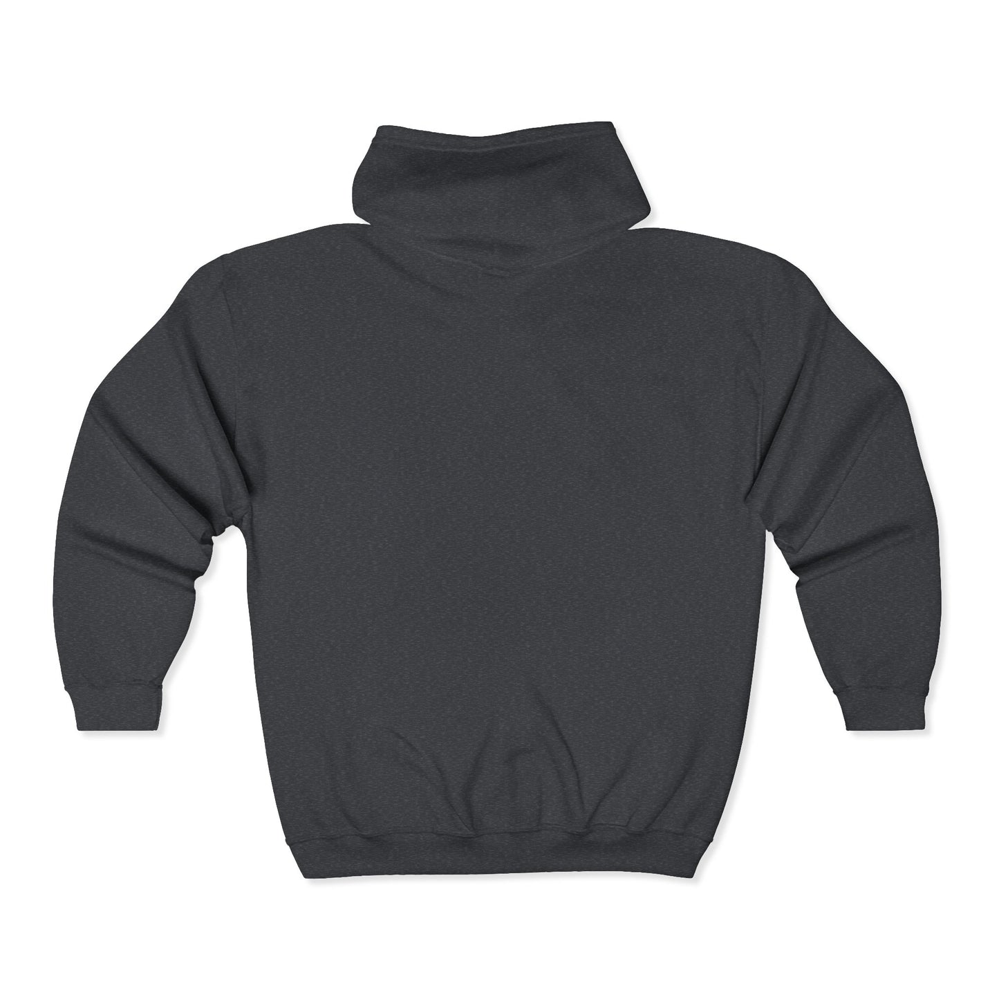 Zip Hoodie — Small 'Be Unique' Sunflower Patch Graphic
