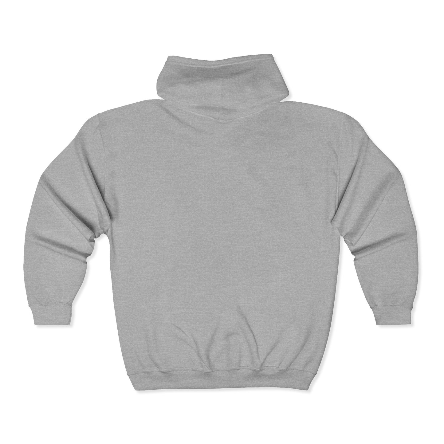 Zip Hoodie — Small 'Be Unique' Sunflower Patch Graphic