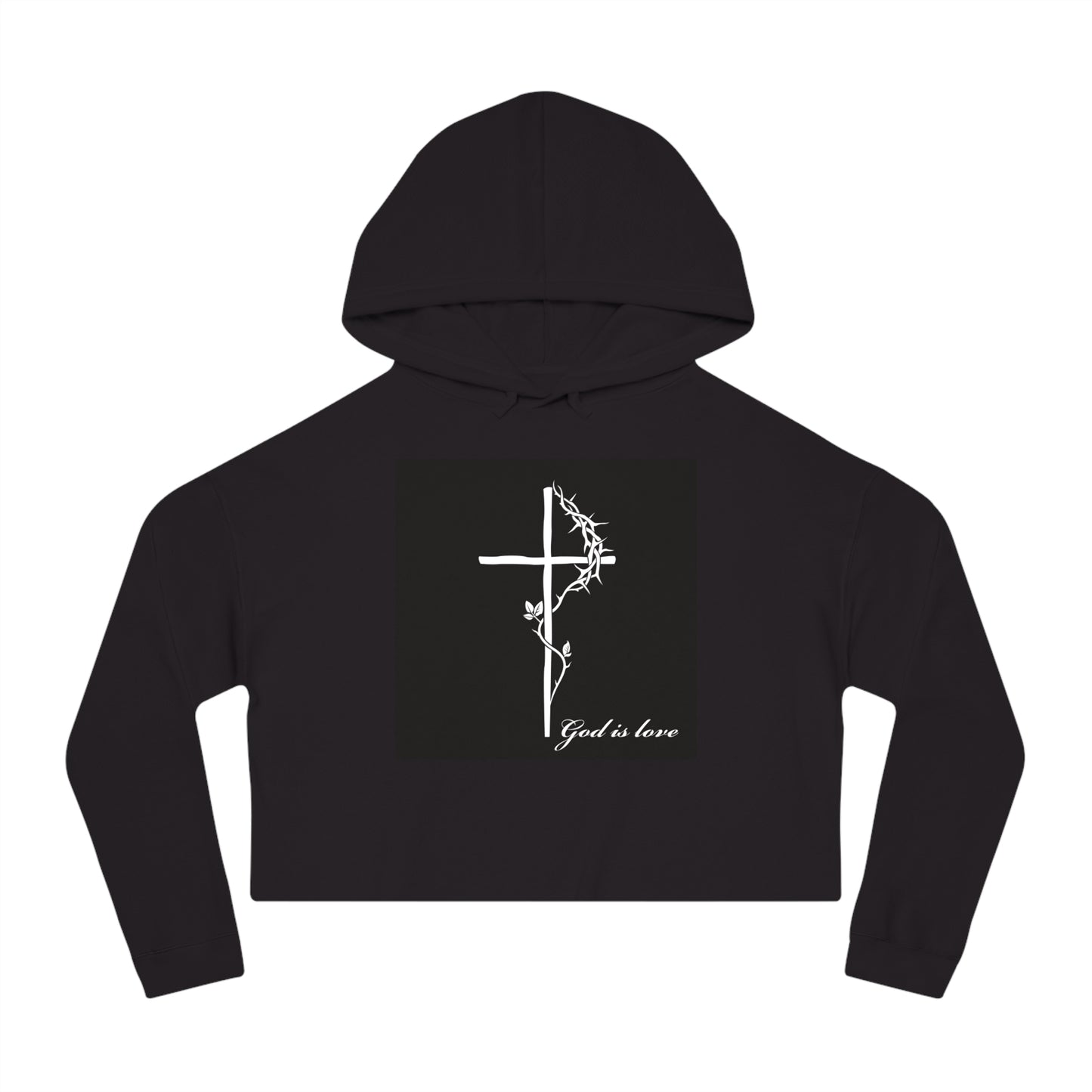 Women’s Cropped Hooded Sweatshirt