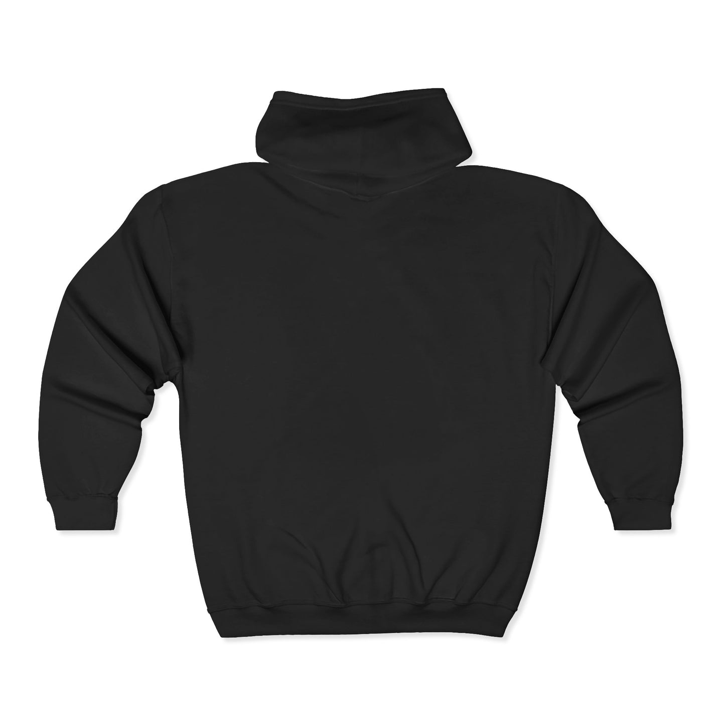 Zip Hoodie — Small 'Be Unique' Sunflower Patch Graphic