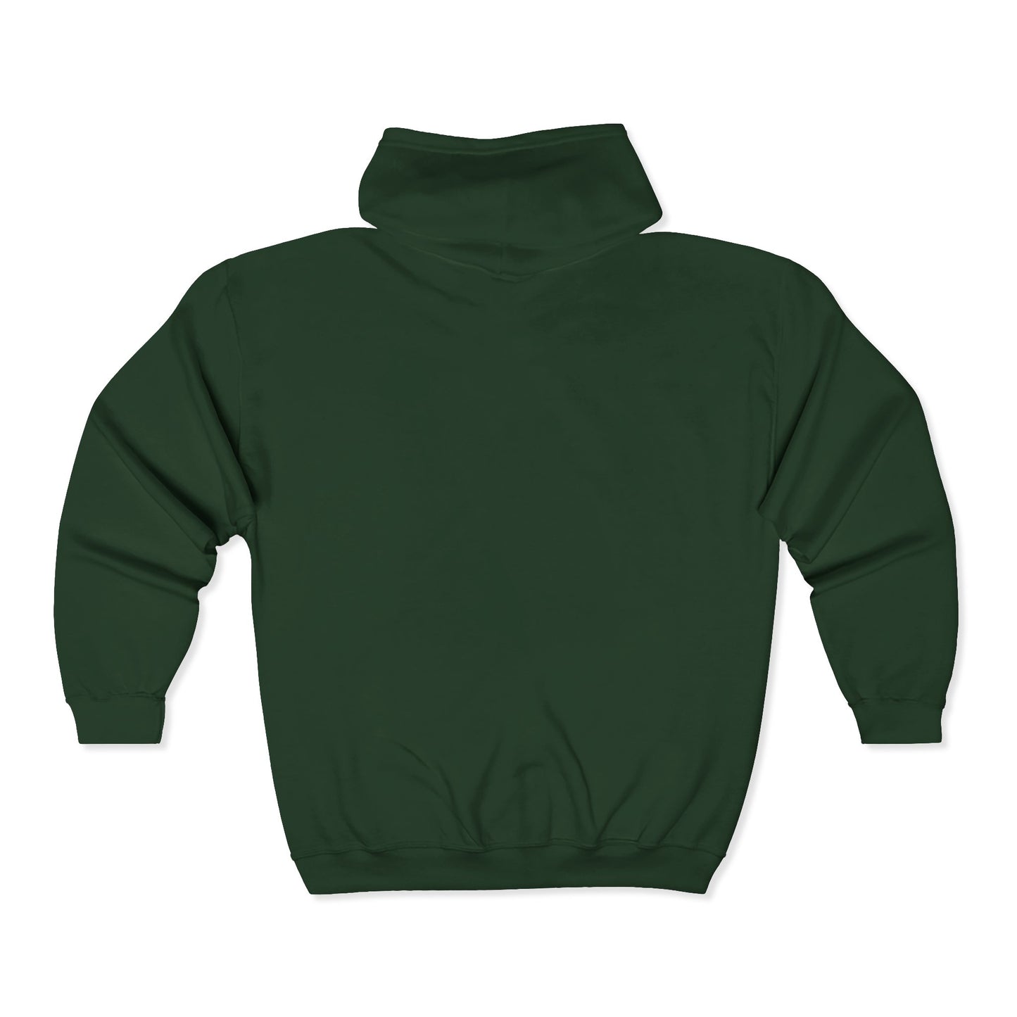 Zip Hoodie — Small 'Be Unique' Sunflower Patch Graphic