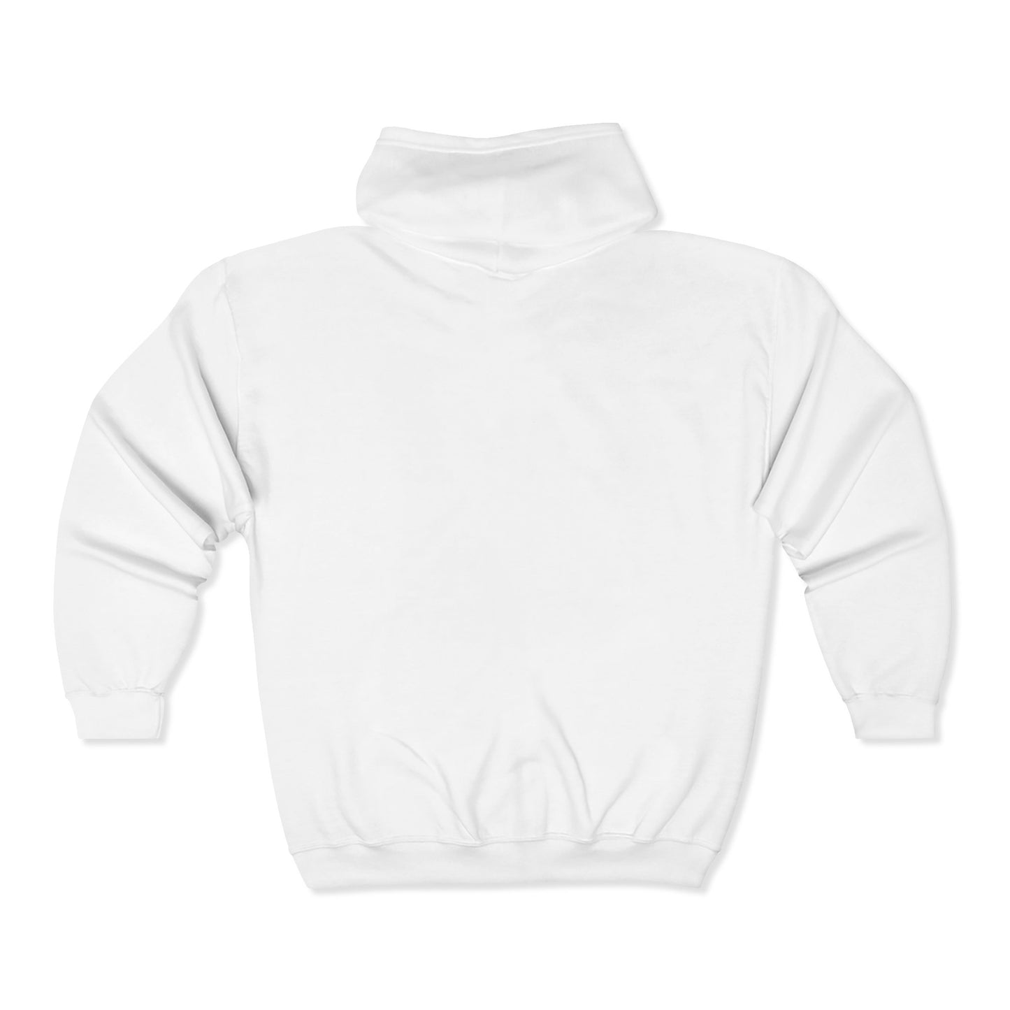 Zip Hoodie — Small 'Be Unique' Sunflower Patch Graphic
