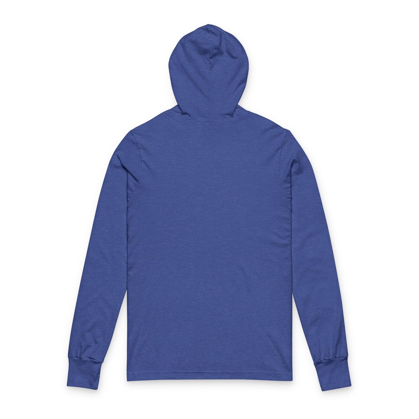 The God Brand Hooded Long-Sleeve Tee — Minimal Christian Faith Hoodie Tee