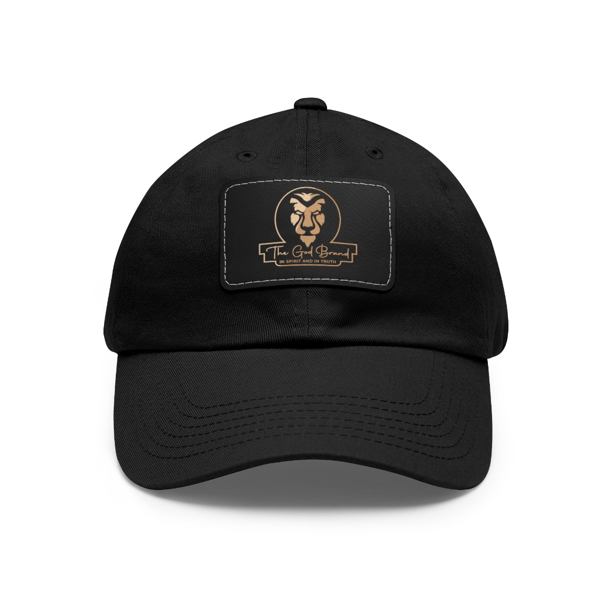 Dad Hat with Leather Patch