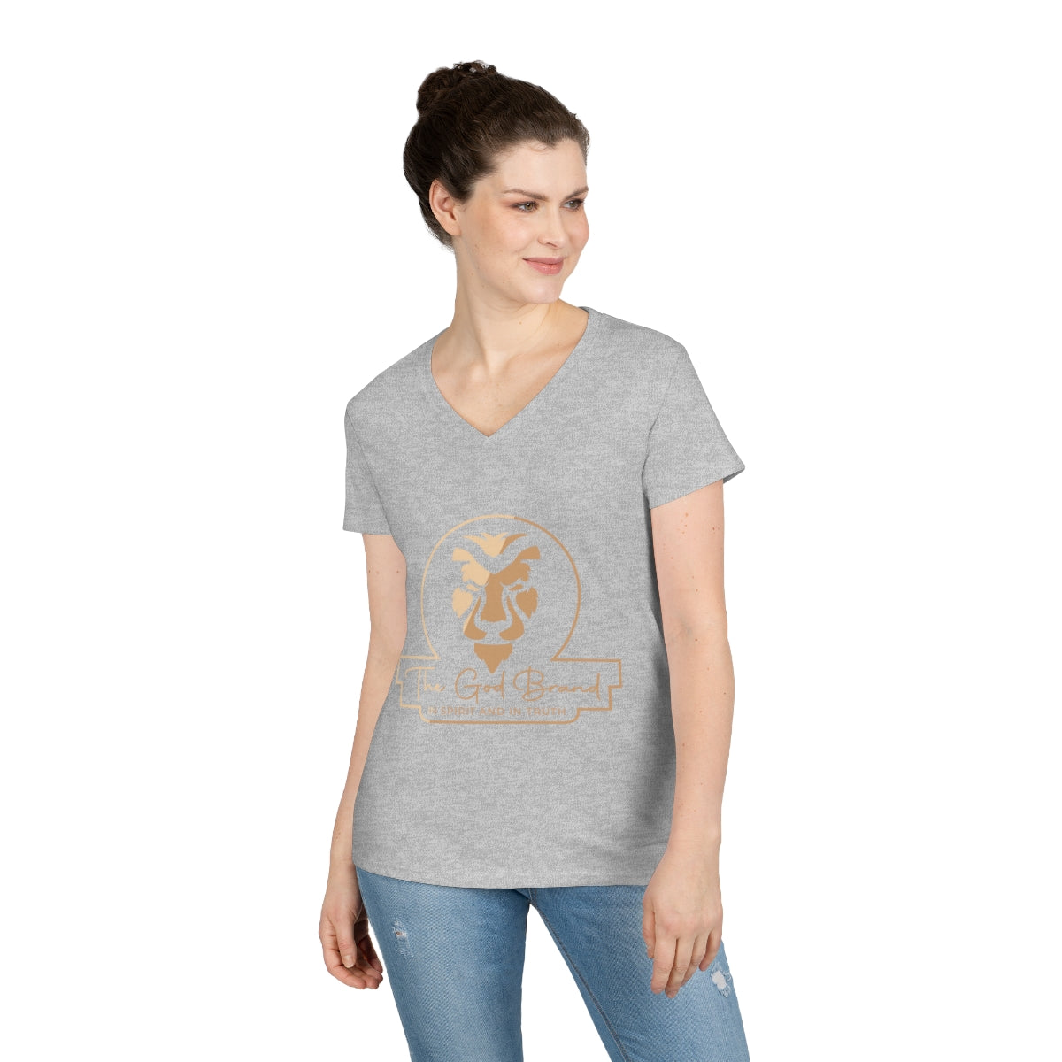 Ladies' V-Neck T-Shirt