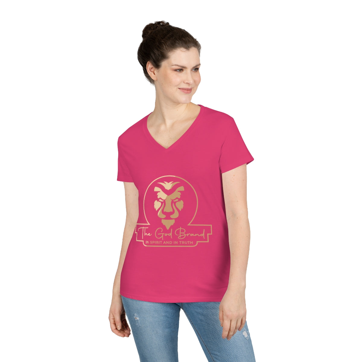 Ladies' V-Neck T-Shirt