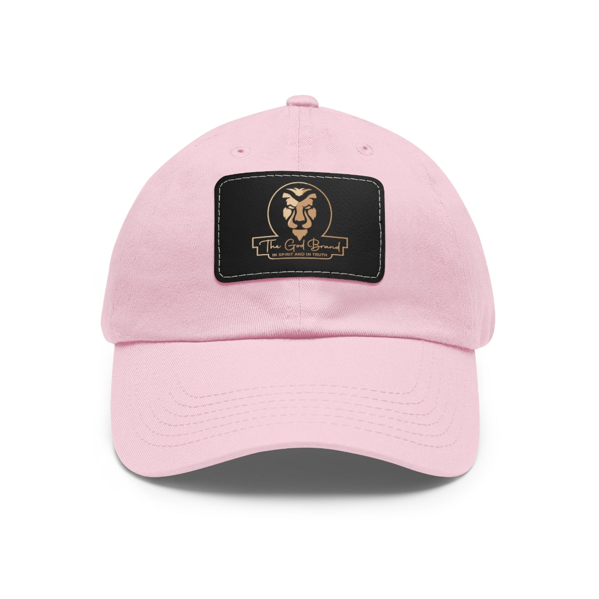 Dad Hat with Leather Patch