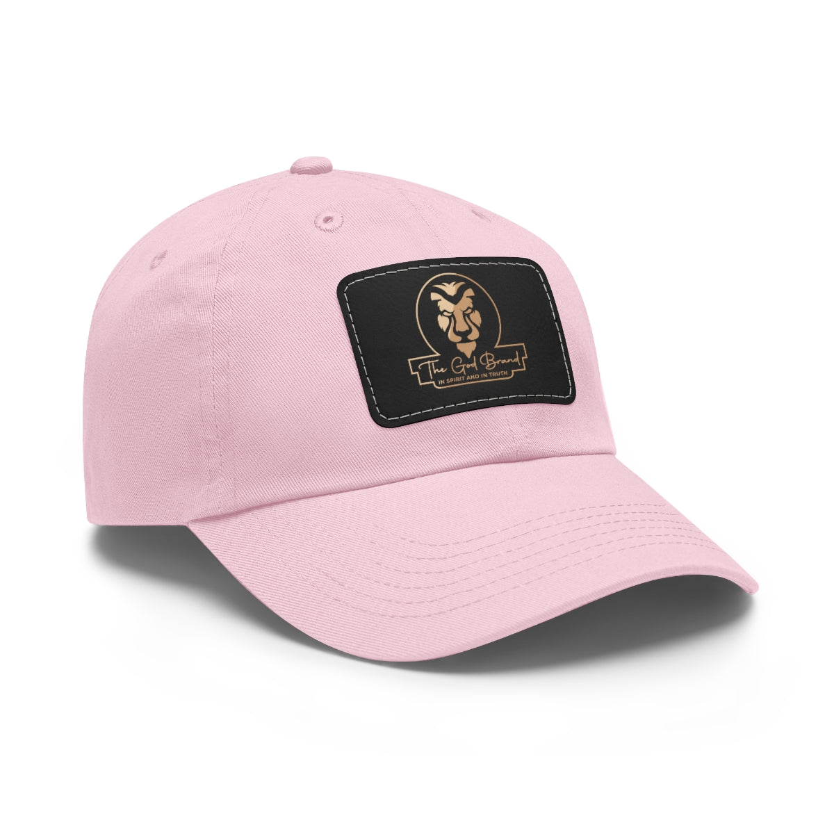 Dad Hat with Leather Patch