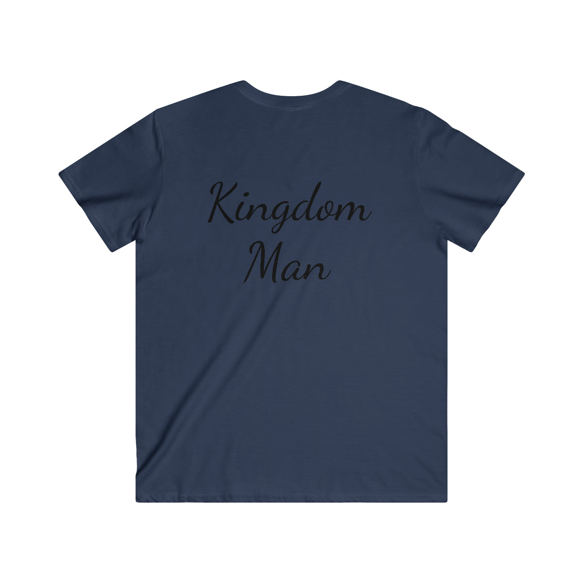 Men's Fitted V-Neck Short Sleeve Tee