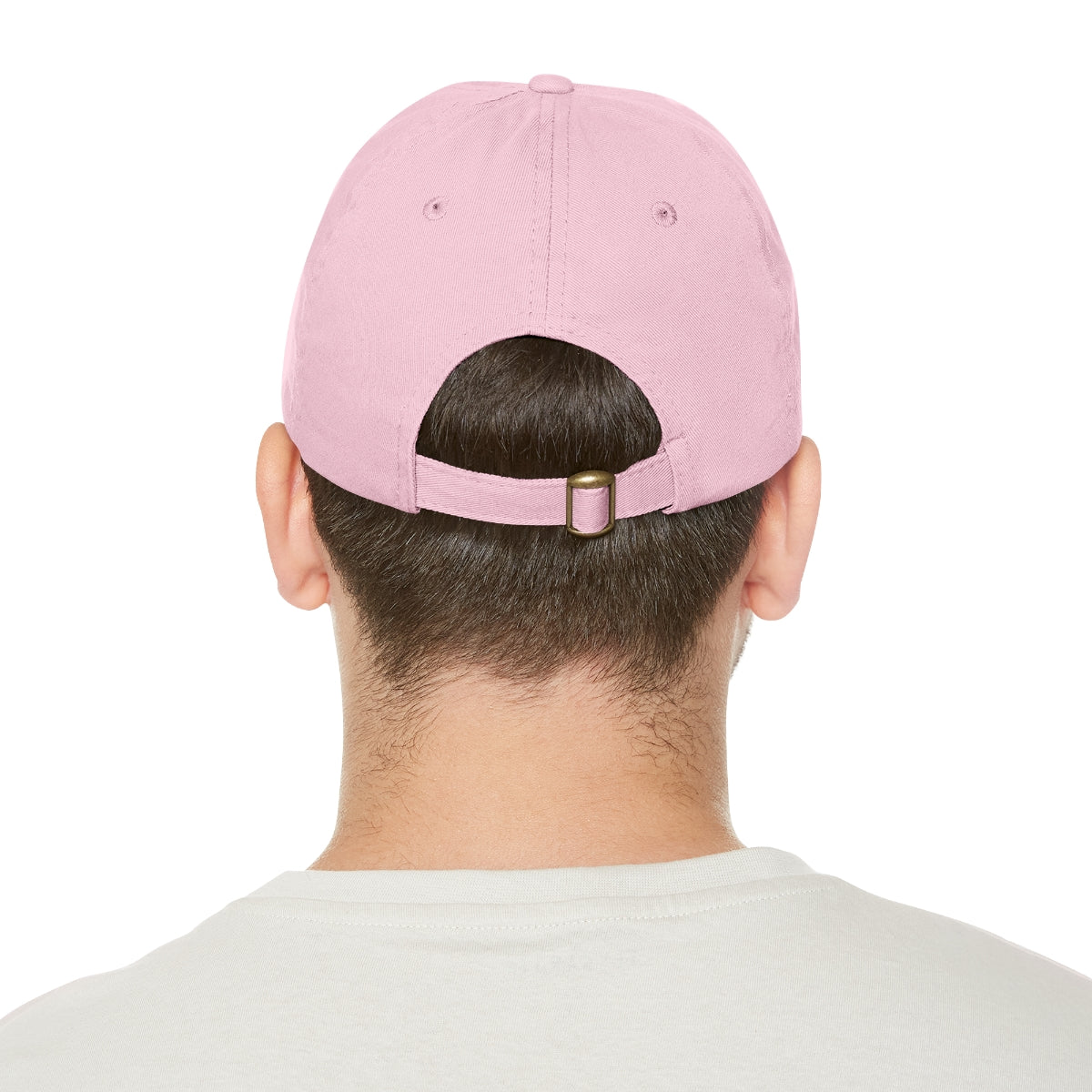 Dad Hat with Leather Patch